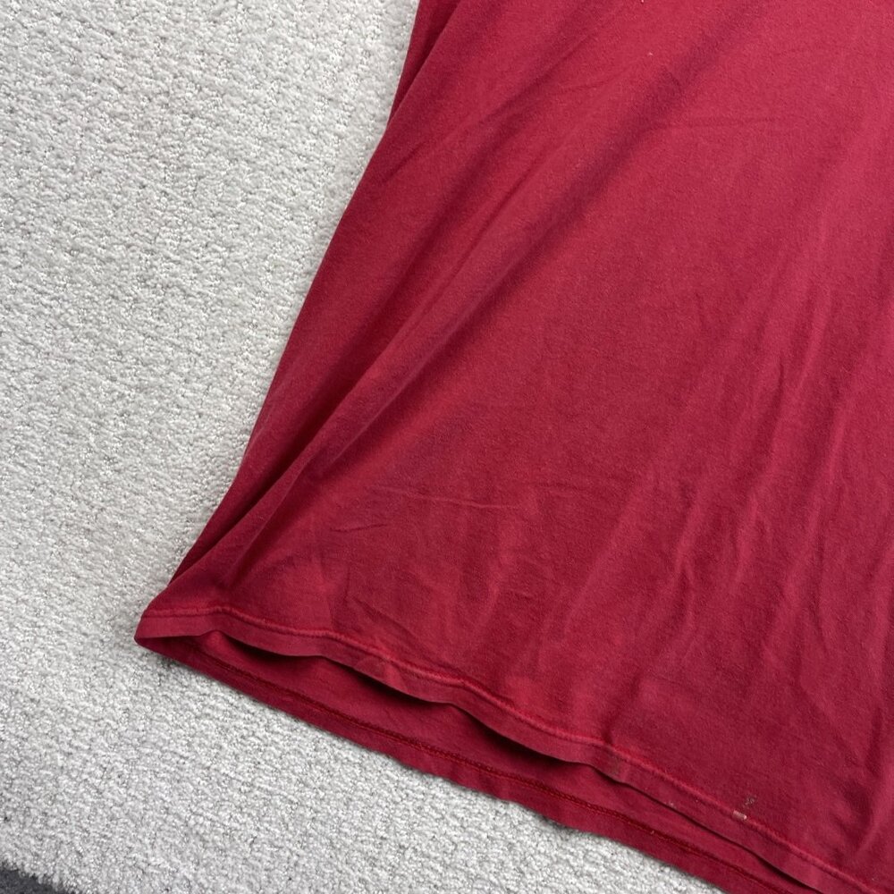 VTG Y2K Billabong Graphic Tee Shirt Mens XL Red Cyber Goth Emo Grunge Skater** - Picture 4 of 15